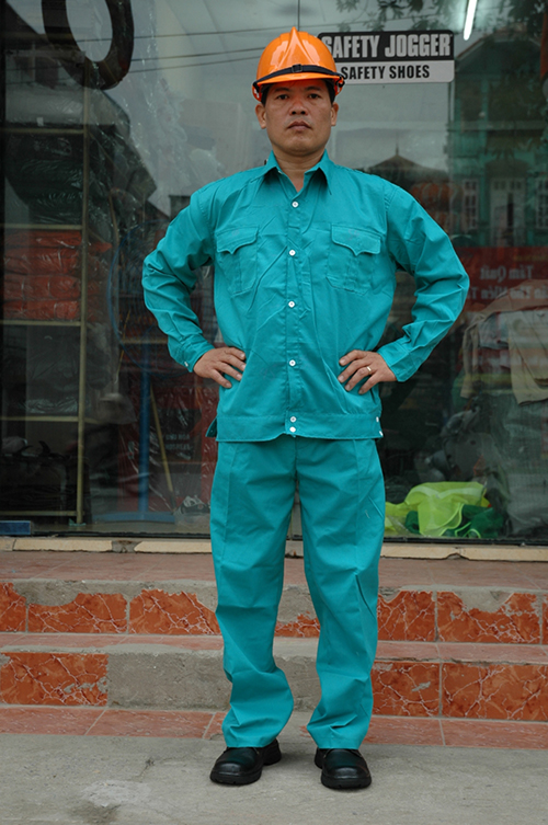 Quần áo bảo hộ vải kaki Nam Định giá rẻ tại BHLĐ Hải Thanh