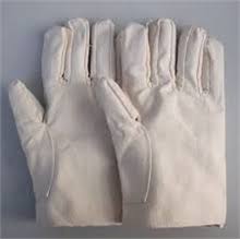 Găng tay vải Bạt trắng